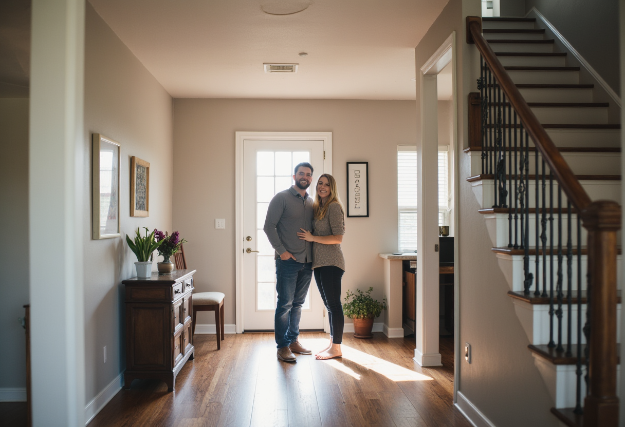 Rachel meeting with clients